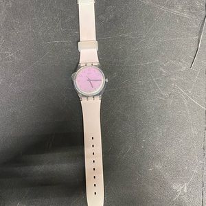 Swatch ultrarose watch
